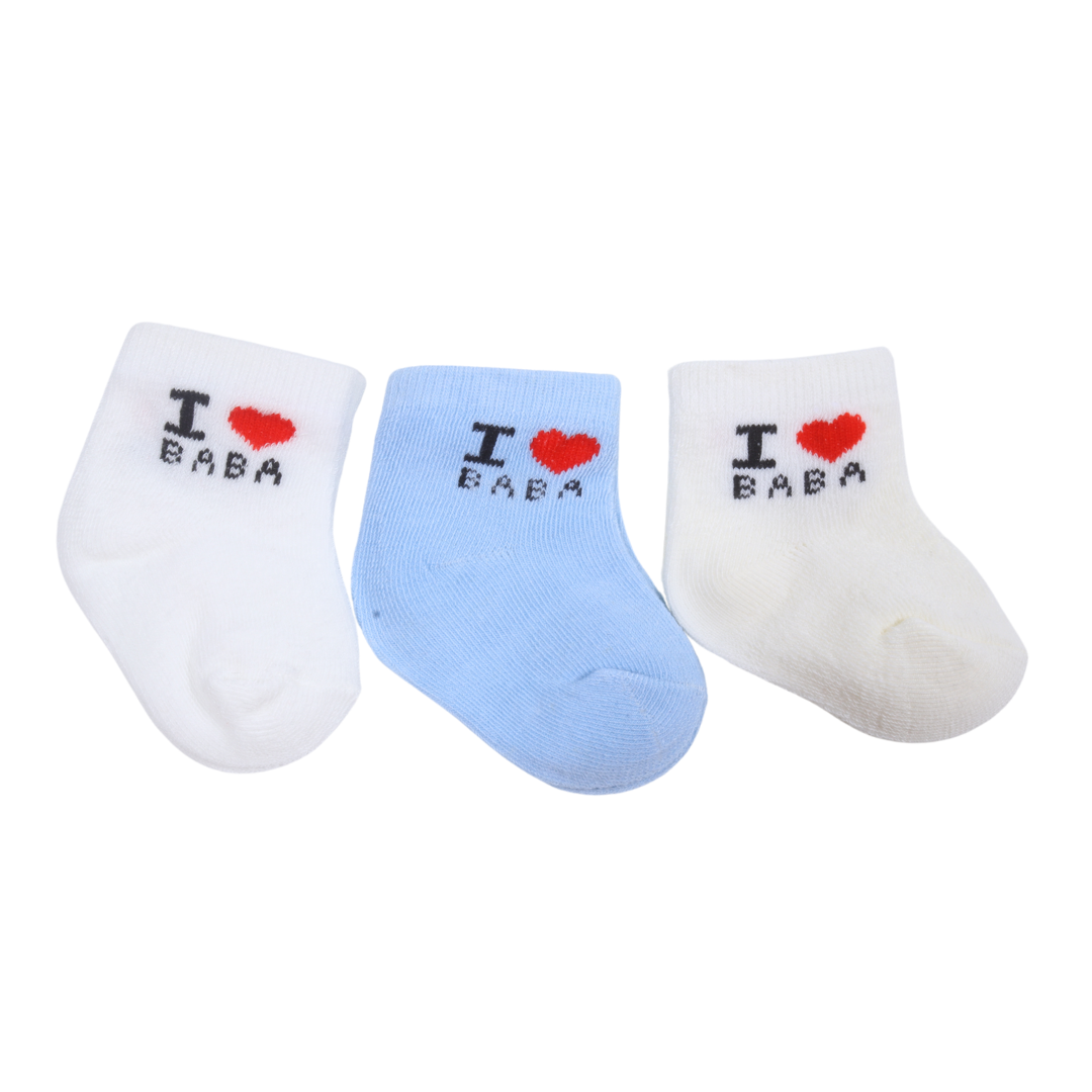 Cute Cotton Baby Socks Love Baba