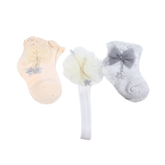 Multi Socks Pack of 2 and Headband Set