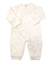 Soft Fabric With Flower Printing Baby Girls Full Sleeve Sleeper