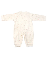 Soft Fabric With Flower Printing Baby Girls Full Sleeve Sleeper