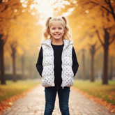 Polka Dot Hooded Puffer Vest