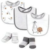 5 Piece Set 3 Bib & 2 Socks Set