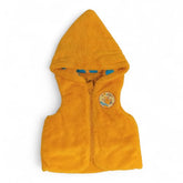 Orange Toddler Fleece Gilet