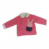 Cute Bunny Pockets Baby Wrap Jacket