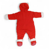 Cozy Red Fox Hooded Romper
