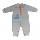 Quilted Snowman & Bear Baby Romper