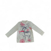 Kids' Long Sleeve Fawn Graphic Tee