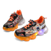 "UFO Chaser" Kids Sneakers – Orange