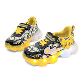 "Camo Pikachu" Sneakers – Yellow