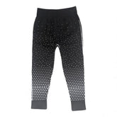 Black & White Gradient Pattern Leggings