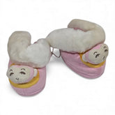 Adorable "Cheeky Monkey" Baby & Toddler Booties -Pink