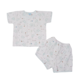 Cotton Muslin Jabla Top & Shorts