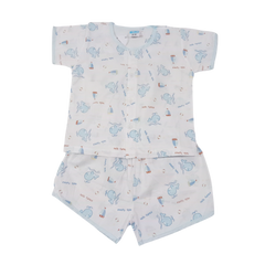 Cotton Muslin Jabla Top & Shorts