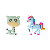 Silicone Baby Teethers (Pack of 2)