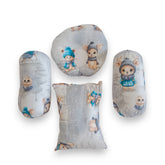 Winter Woodland Animal Pillow Set