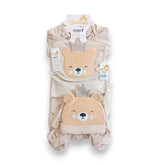 7Pc Baby Gift Set with Teddy Bear Design (NB)