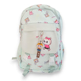 Cute Labubu Character Green School / College Backpack / Bag