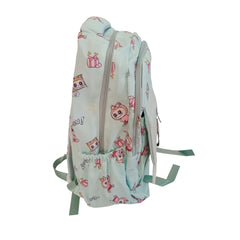 Cute Labubu Character Green School / College Backpack / Bag