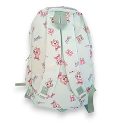 Cute Labubu Character Green School / College Backpack / Bag