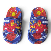 Kids' Lightning Iron-Man Ultimate Blue Rubber Slippers