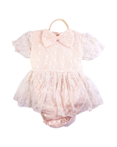 Off-White Romper Dress