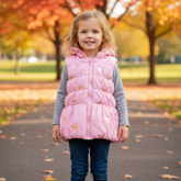 Girls Sando - Pink Jacket