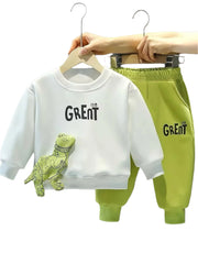 Baby Girls & Boy's Great Dinosaur Tracksuit
