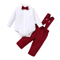 Baby Boy's Spring Autumn Gentleman Outfit 2Pcs Set