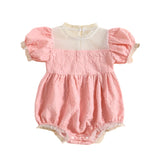 Baby Pink Romper Dress