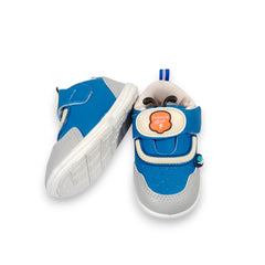 Adorable Blue Baby First Walker Shoes