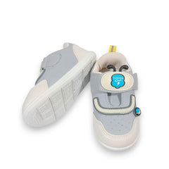 Adorable Grey Baby First Walker Shoes