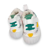 Adorable Plaid & Solid Baby Walker Shoes