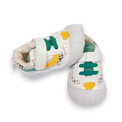 Adorable Plaid & Solid Baby Walker Shoes