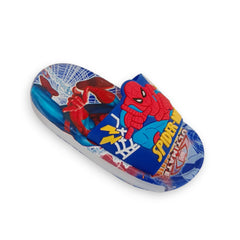 Kids' Lightning Marvel Spider-Man Ultimate Blue Rubber Slippers