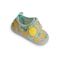 Adorable Pineapple & Orange Print Baby Soft Sole Anti-Slip Shoes