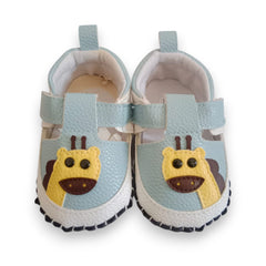 Cute Giraffe Baby First Walkers (Light Blue)