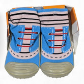 Classic Blue Knitted Non-Slip Baby Sock Shoes