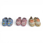 New-born Baby Booties - 3pc set