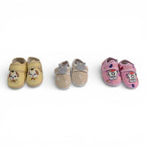 New-born Baby Booties - 3pc set