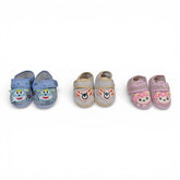 New-born Baby Booties - 3pc set