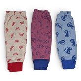 Printed Playtime Pajamas with Elastic Waistband (Pack of 3)