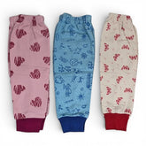 Printed Playtime Pajamas with Elastic Waistband (Pack of 3)