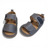 Boys Double-Strap Soft-Sole Baby Sandals