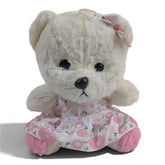 Pink Floral Teddy Bear