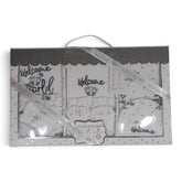 Elegant Kids 10-Piece "Welcome to the World" Newborn Baby Gift Set - Blower Velvet