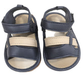Infant Multi-Strap Sandals - Navy & Cream