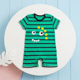 Green Half Romper