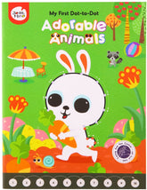 Dot-To-Dot Drawing Book-Adorable Animals