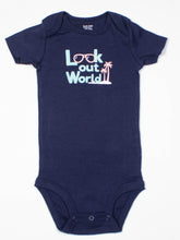 Look out world boy bodysuit