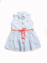 Sky Blue & Neon Dress